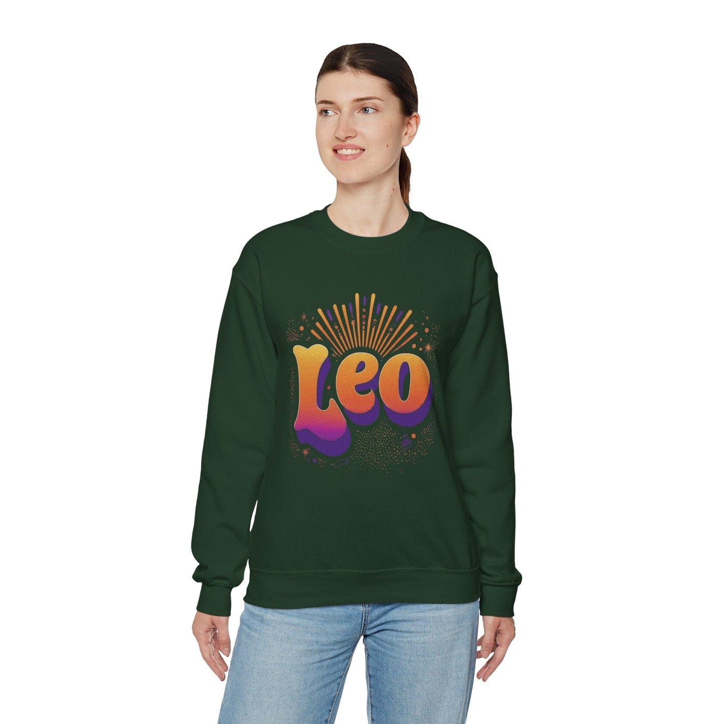 Sweatshirt Groovy 70s Leo Soft Sweater
