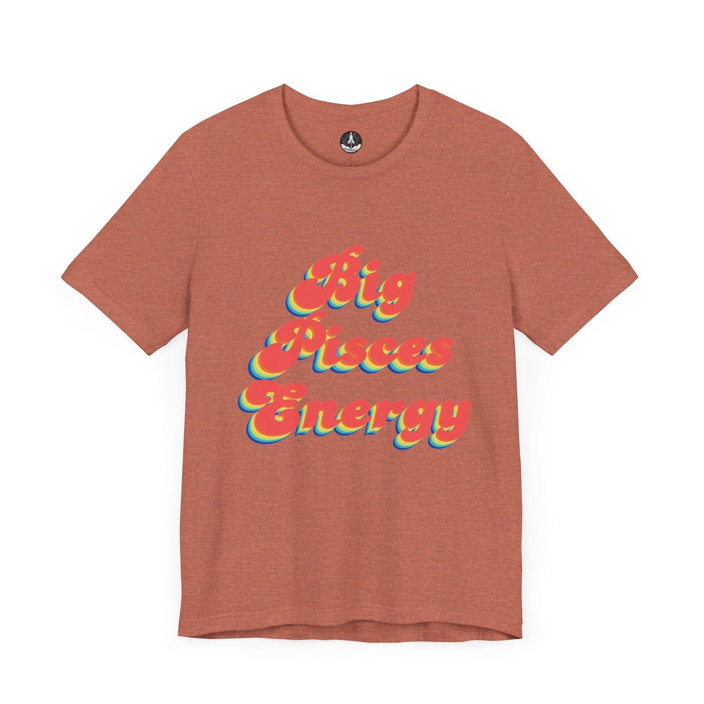 T-Shirt Heather Clay / S Big Pisces Energy T-Shirt