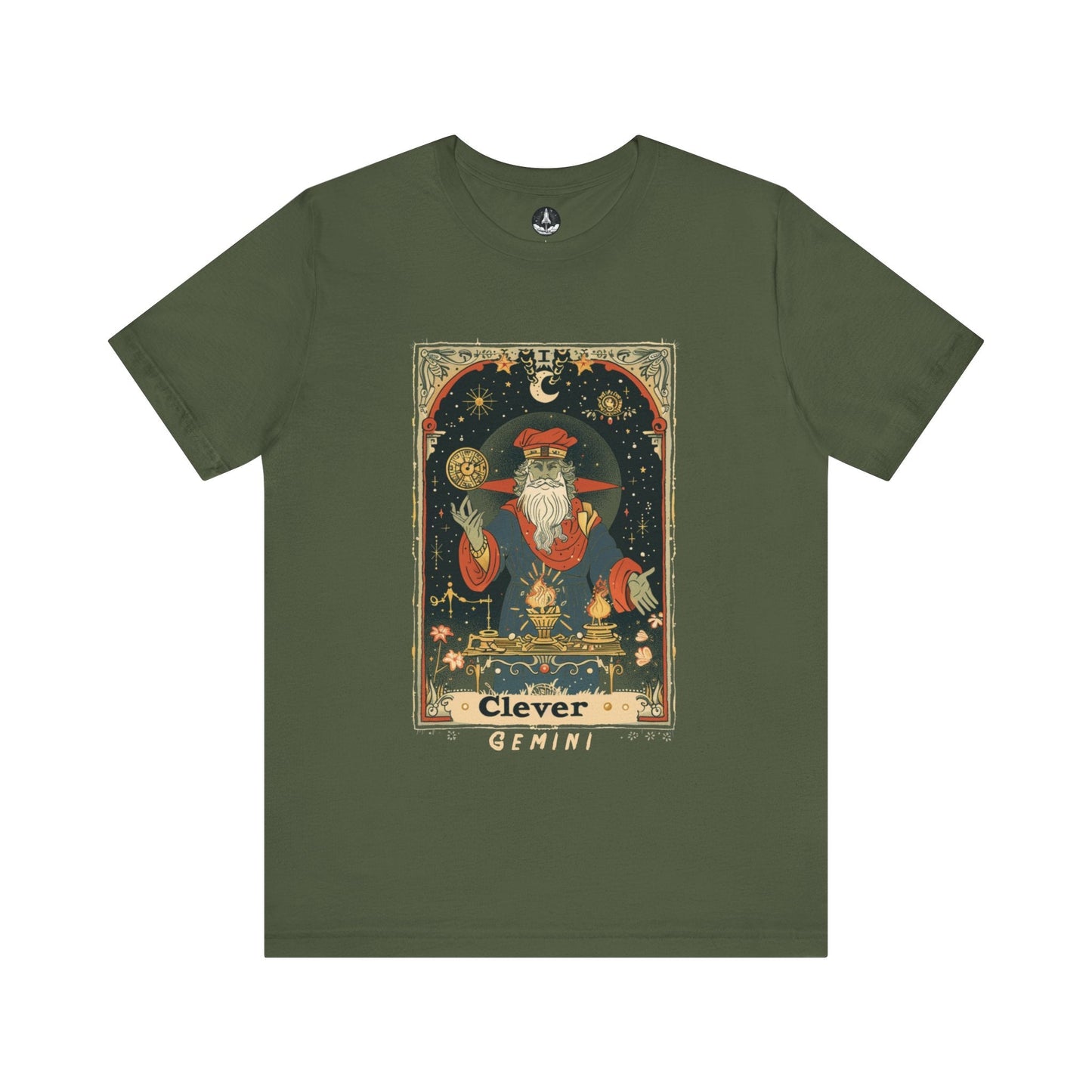T-Shirt Military Green / S Clever Gemini TShirt