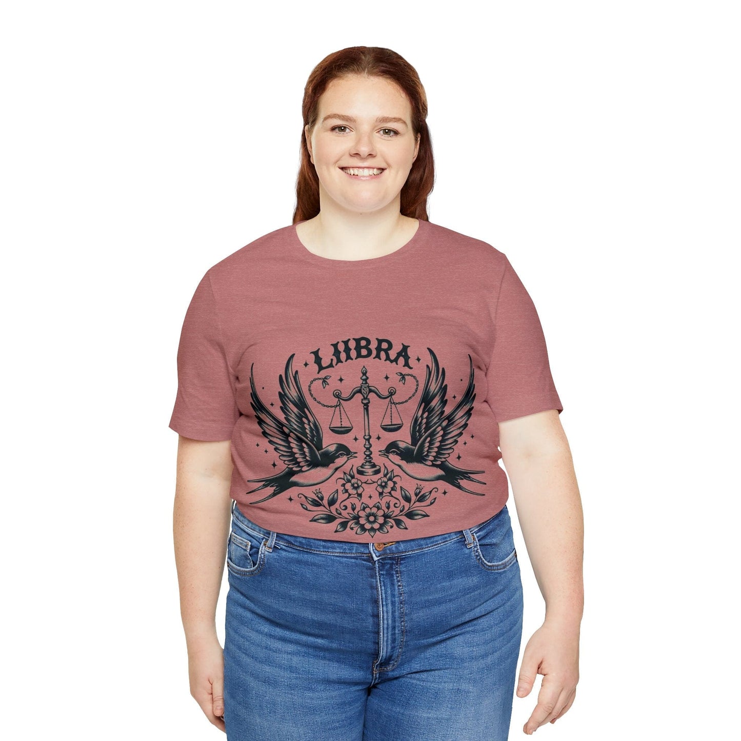 T-Shirt Twin Swallows: Libra T-Shirt