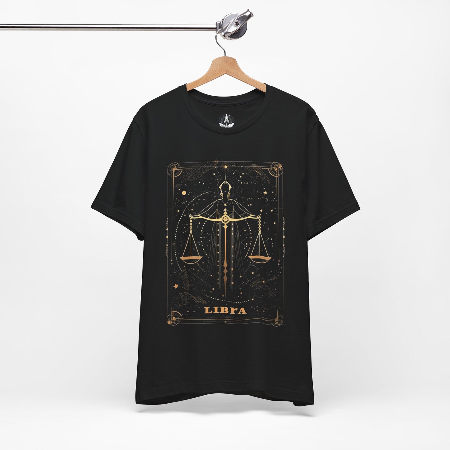 The Scales: Libra Tarot Card T-Shirt