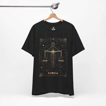The Scales: Libra Tarot Card T-Shirt
