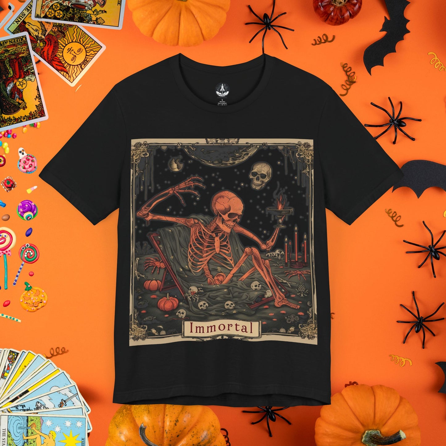 Immortal Dreams Tarot Card T-Shirt - Halloween Limited Edition