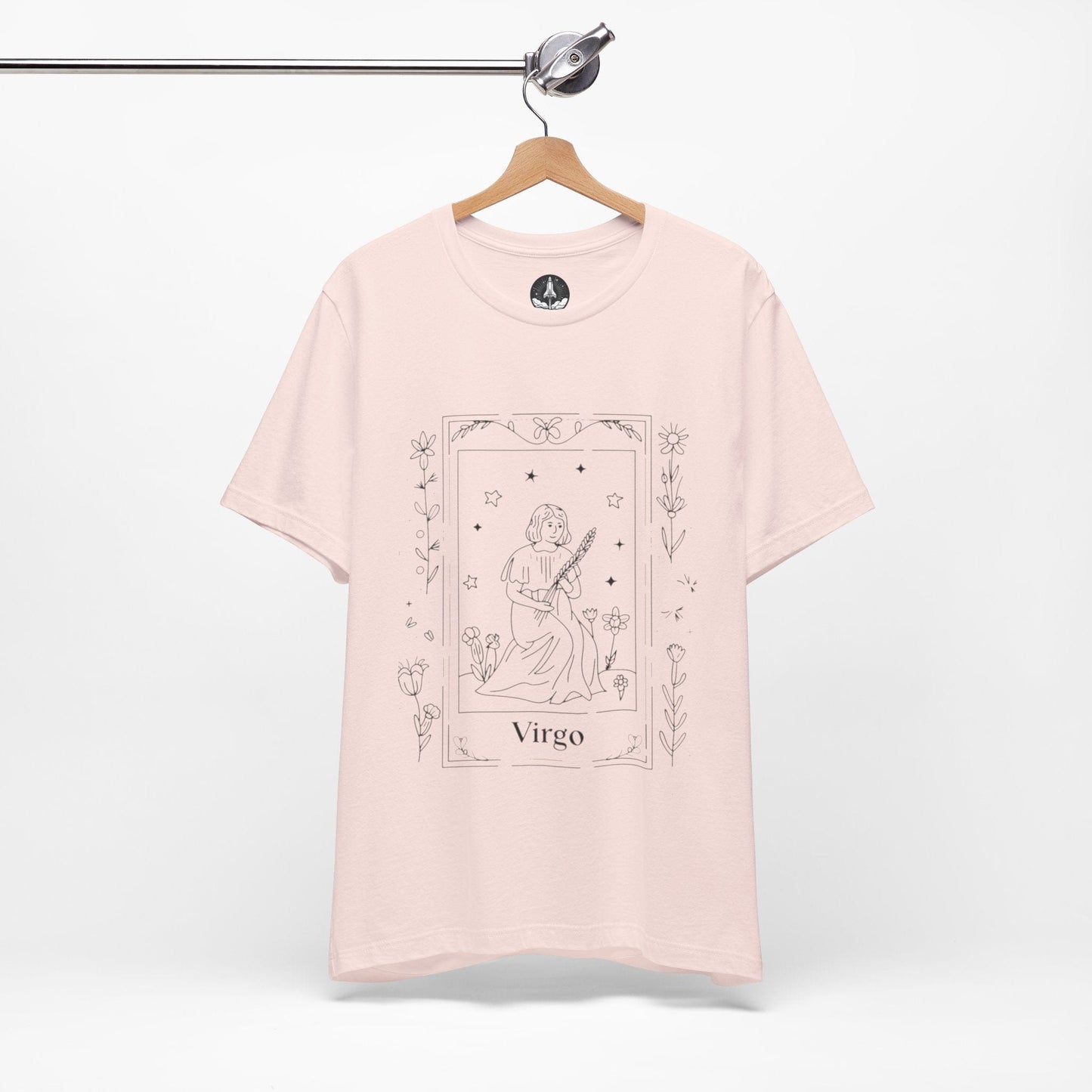 Celestial Maiden: Virgo Tarot Card T-Shirt