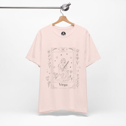 Celestial Maiden: Virgo Tarot Card T-Shirt