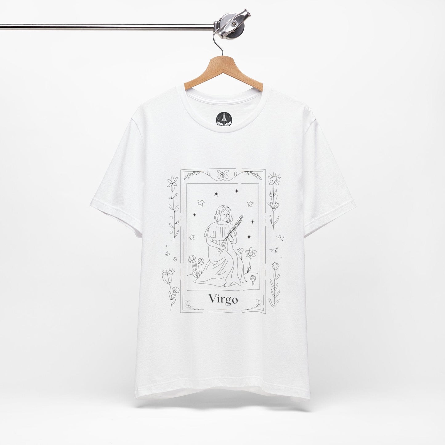 Celestial Maiden: Virgo Tarot Card T-Shirt