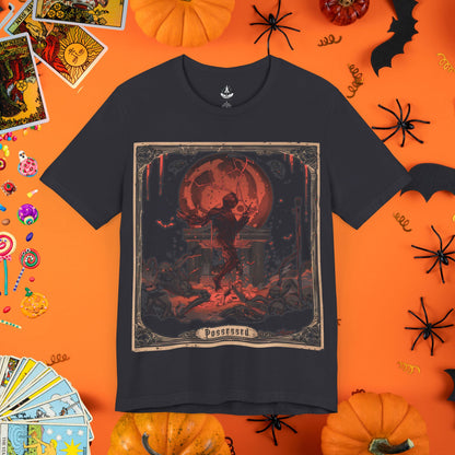 Possessed Tarot Card T-Shirt - Halloween Limited Edition