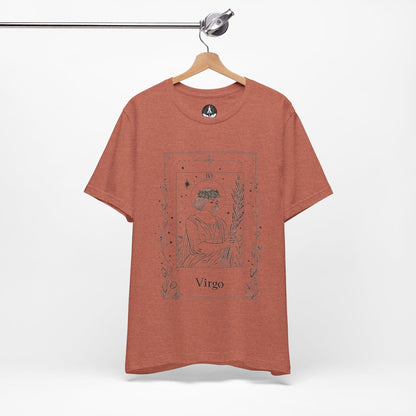 Maiden's Blossom: Virgo Tarot Card T-Shirt
