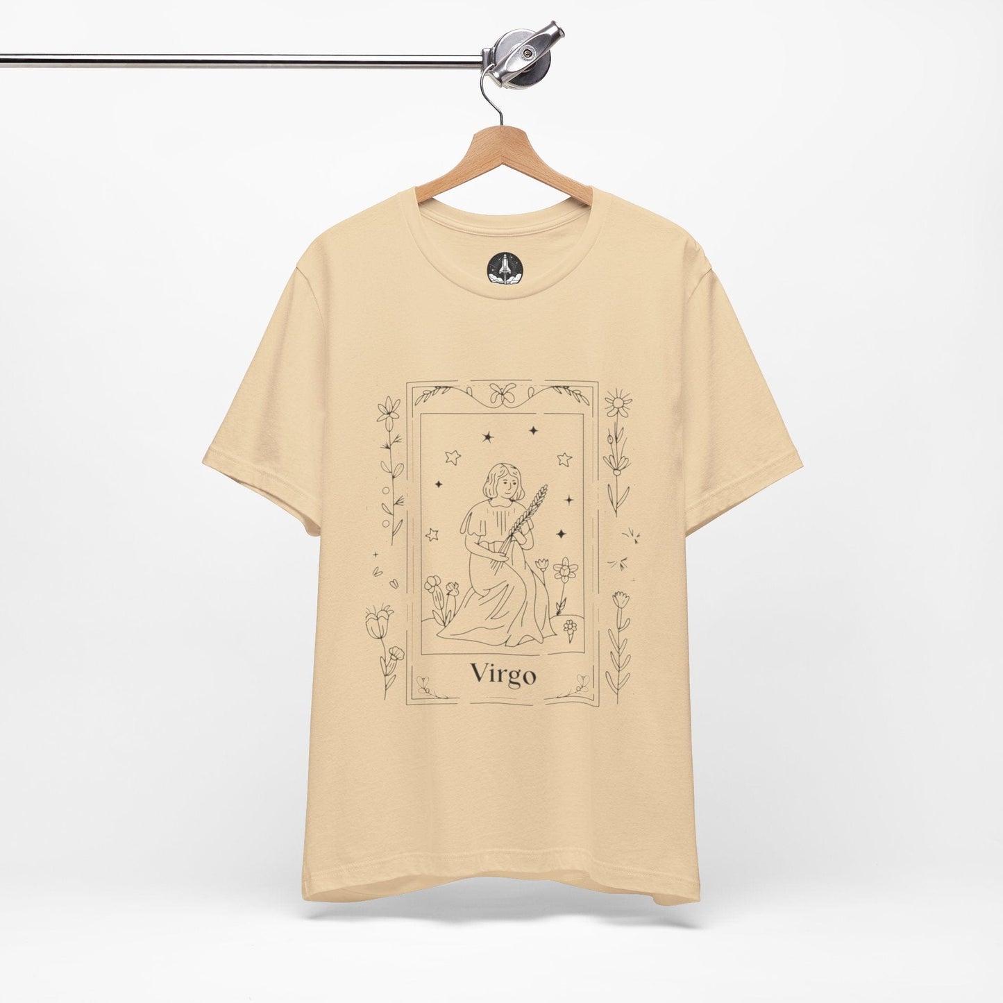 Celestial Maiden: Virgo Tarot Card T-Shirt