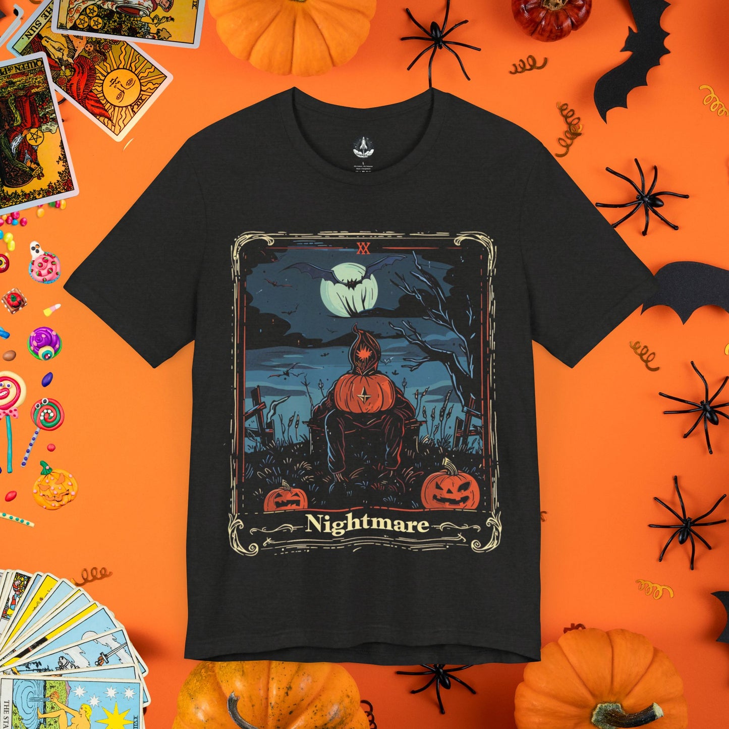 Halloween Nightmare Cancer Zodiac T-Shirt  - Halloween Limited Edition