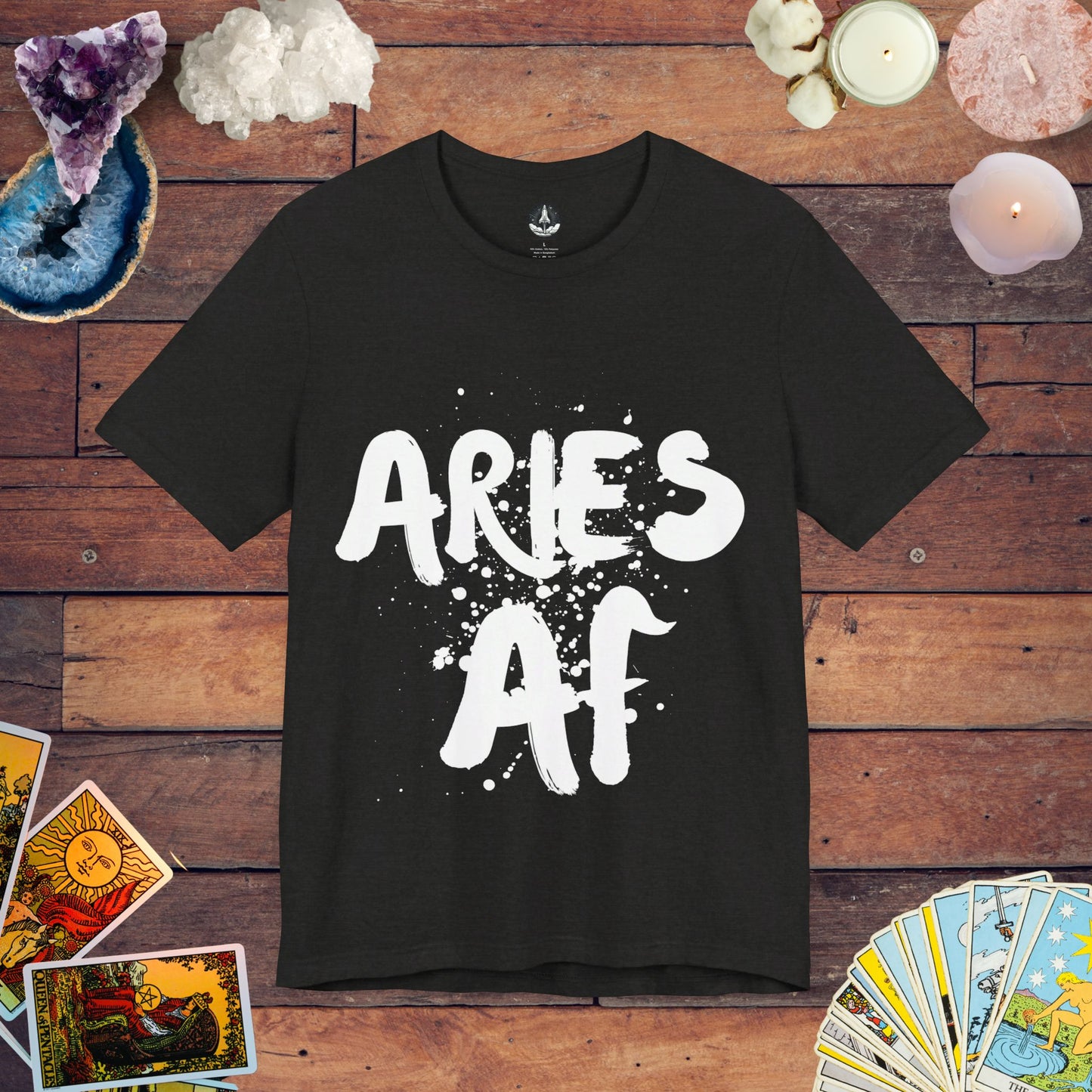 Aries AF - Bold Zodiac Statement T-Shirt