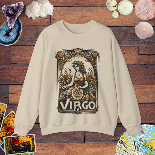 Virgo Maiden of Pentacles Extra Soft Sweater: Meticulous Comfort