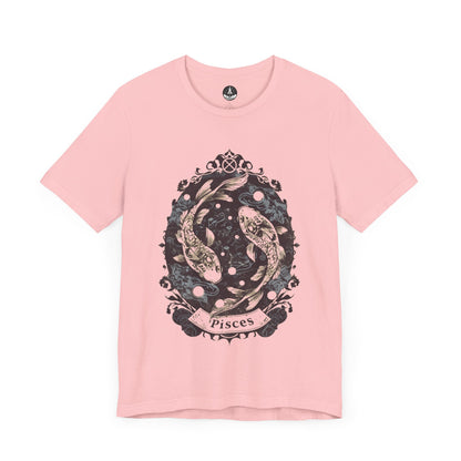 Harmony of Pisces – Vintage Papercraft Zodiac T-Shirt