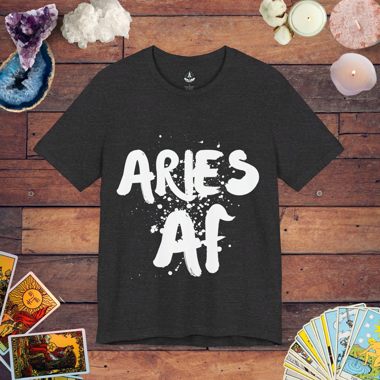 Aries AF - Bold Zodiac Statement T-Shirt