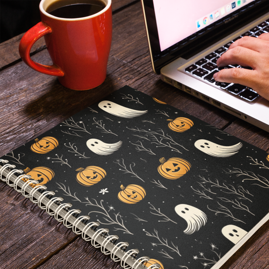 Vintage Halloween Spiral Notebook - Halloween Limited Edition