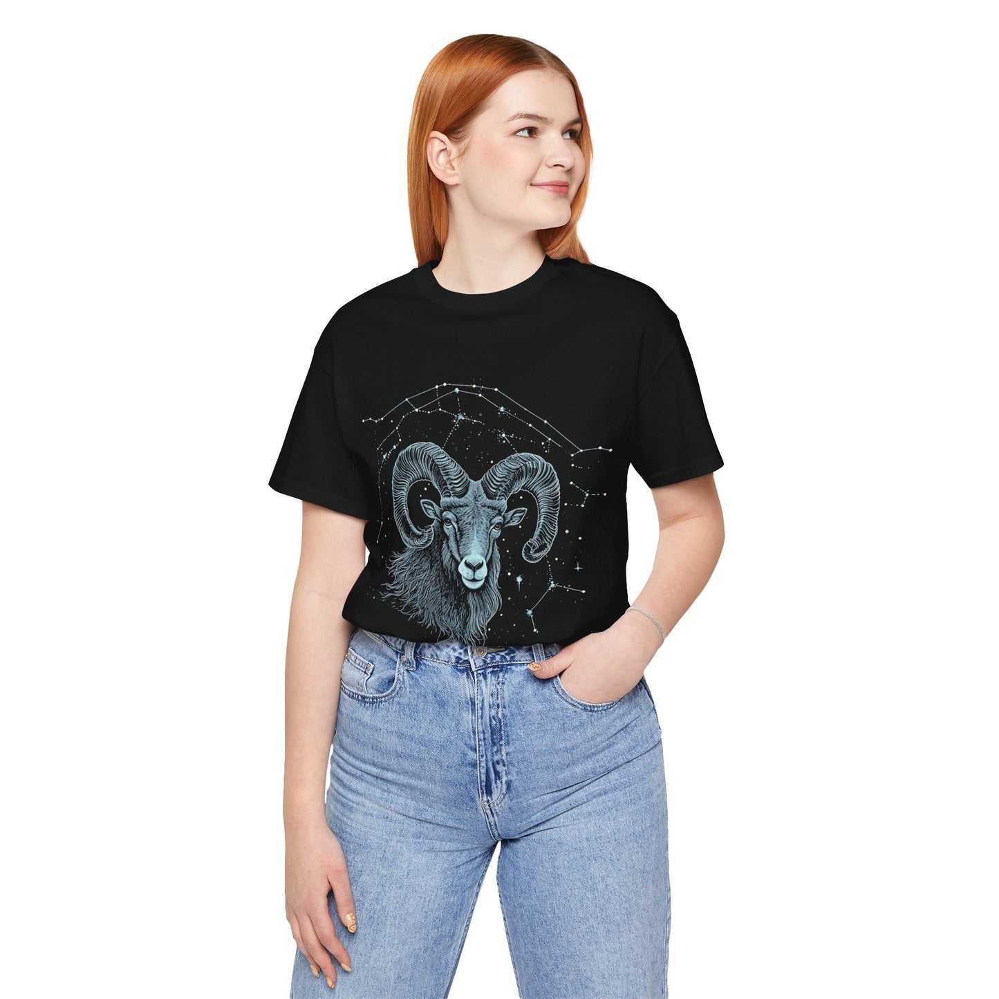 Aries Ascend T-Shirt: Eco-Friendly Zodiac Comfort | Unisex Astrology Tee
