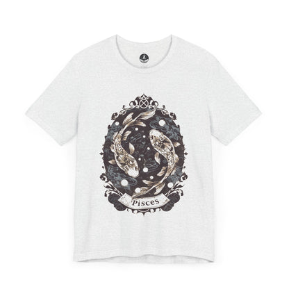 Harmony of Pisces – Vintage Papercraft Zodiac T-Shirt