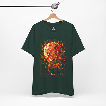 The Pride Lion: Leo Tarot Card T-Shirt
