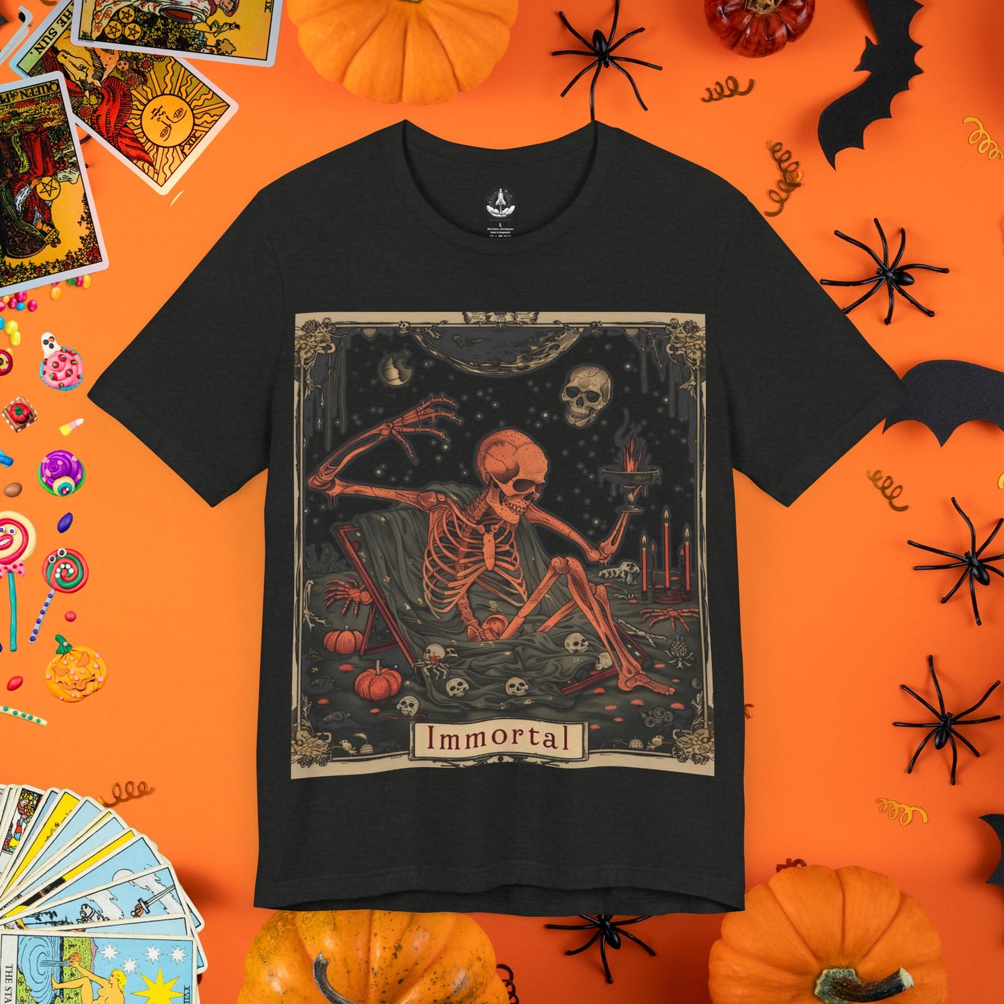 Immortal Dreams Tarot Card T-Shirt - Halloween Limited Edition