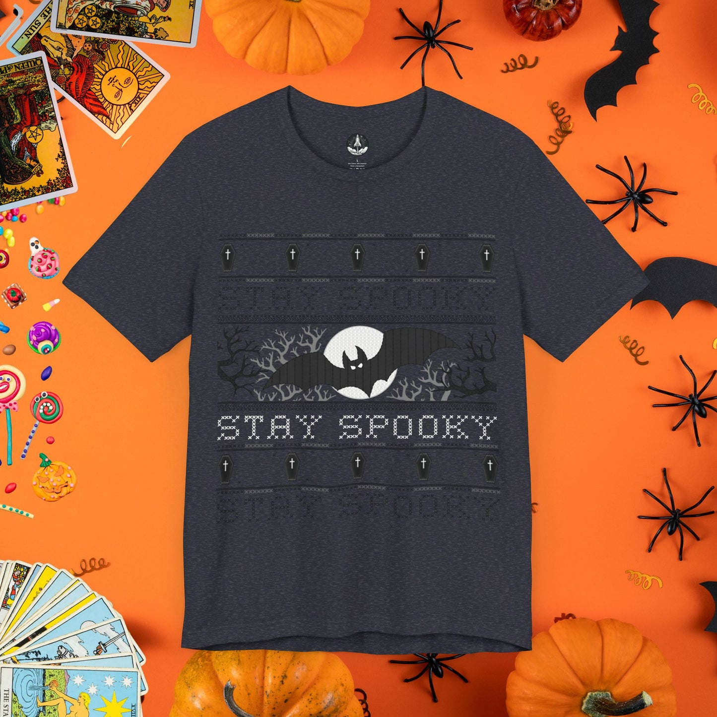 Stay Spooky - Halloween Ugly Sweater T-Shirt - Halloween Limited Edition