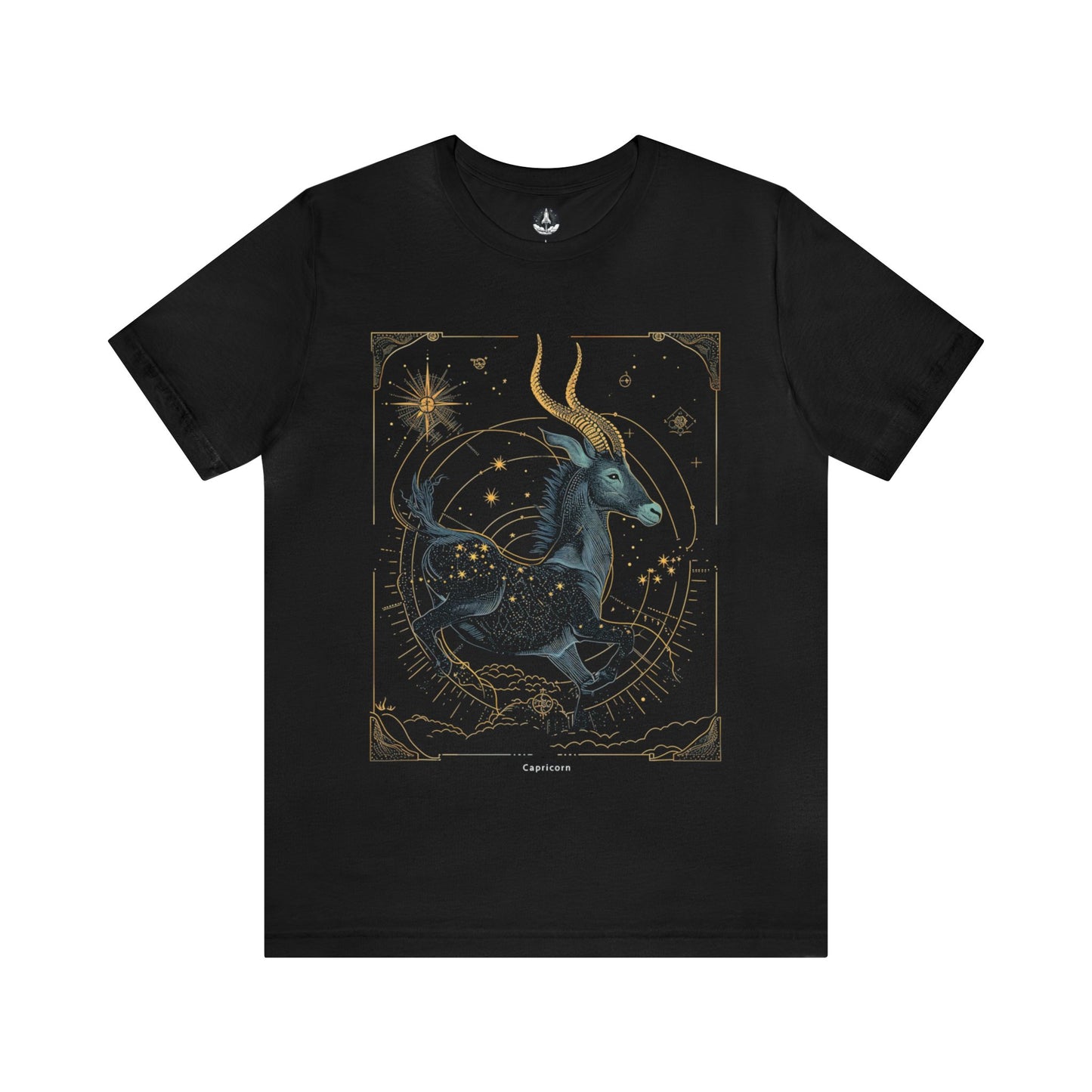 Capricorn’s Prance: Capricorn Tarot Card T-Shirt