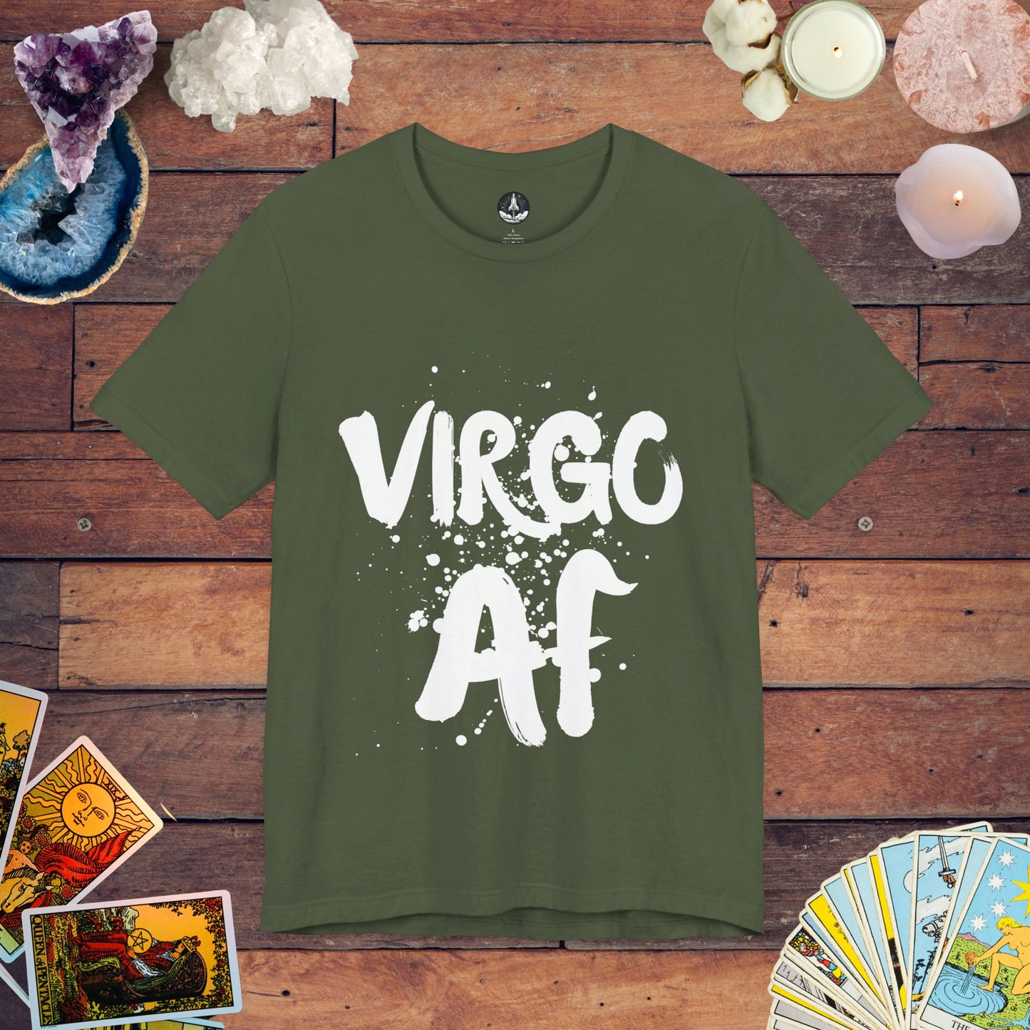 Virgo AF - Zodiac Empowerment T-Shirt