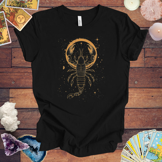 Celestial Scorpio - Cosmic Zodiac T-Shirt