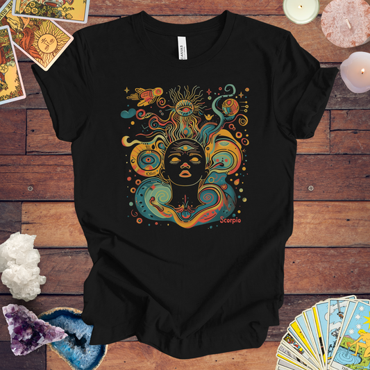 Scorpio Mystic - Zodiac Astrology T-Shirt