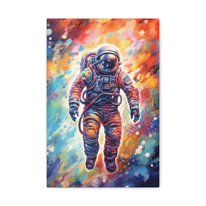 Canvas Astronaut Graffiti Canvas