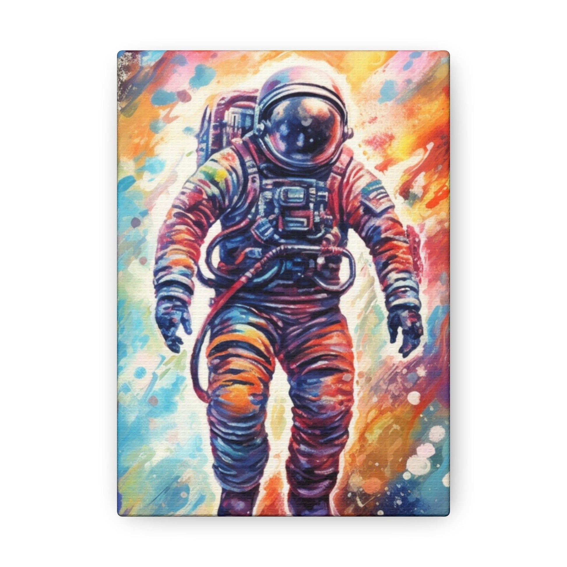 Canvas Astronaut Graffiti Canvas
