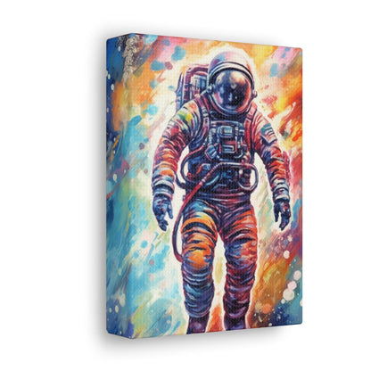 Canvas Astronaut Graffiti Canvas