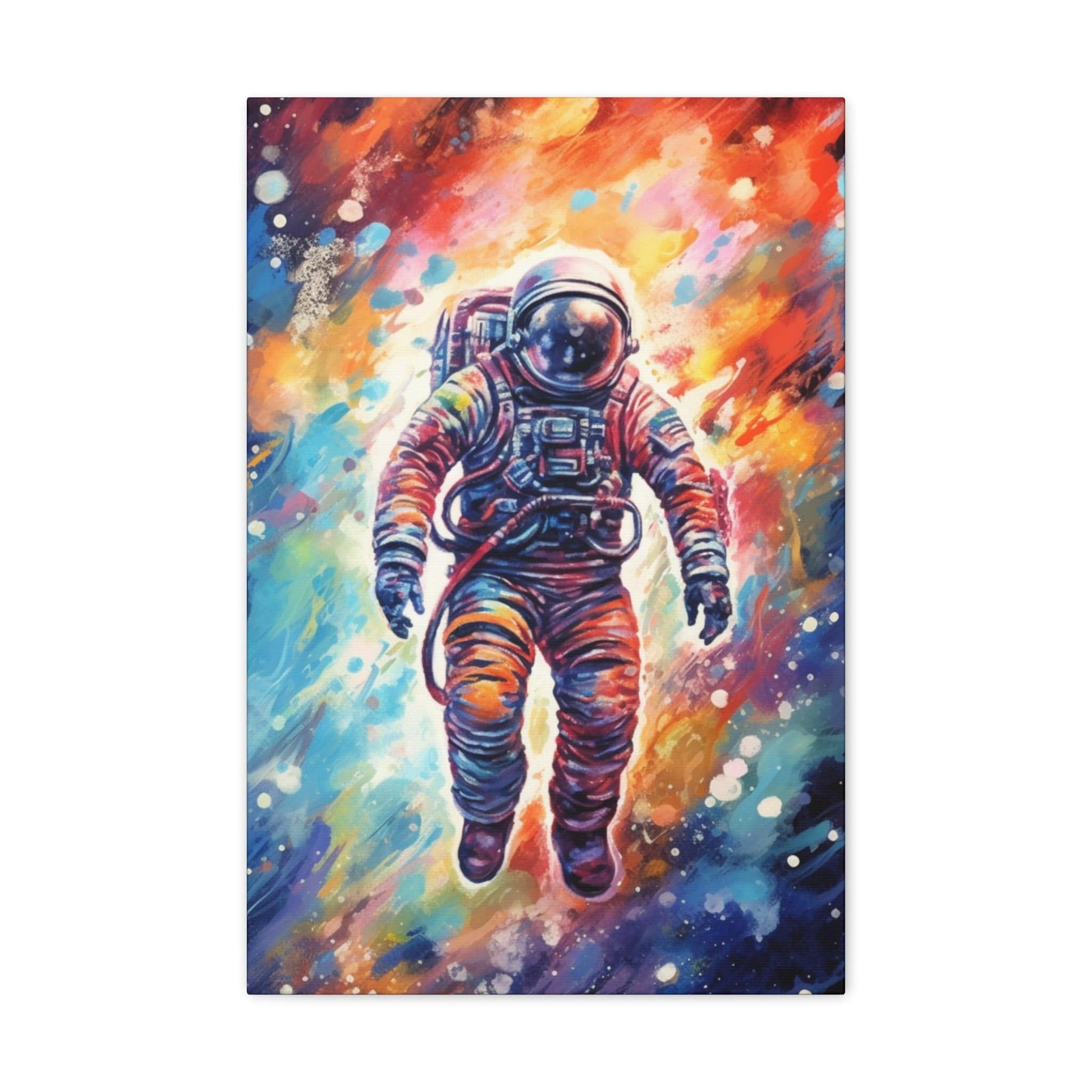 Canvas Astronaut Graffiti Canvas