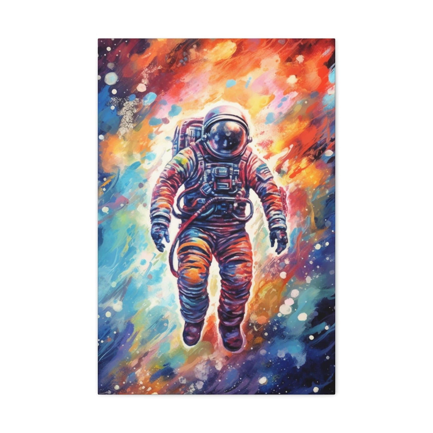 Canvas Astronaut Graffiti Canvas