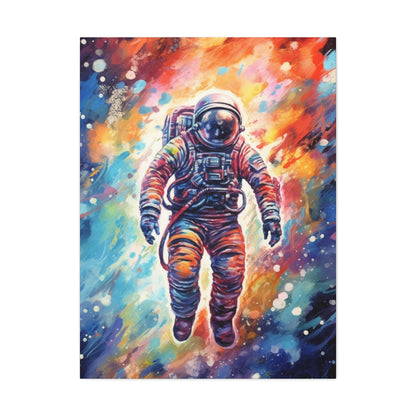 Canvas Astronaut Graffiti Canvas