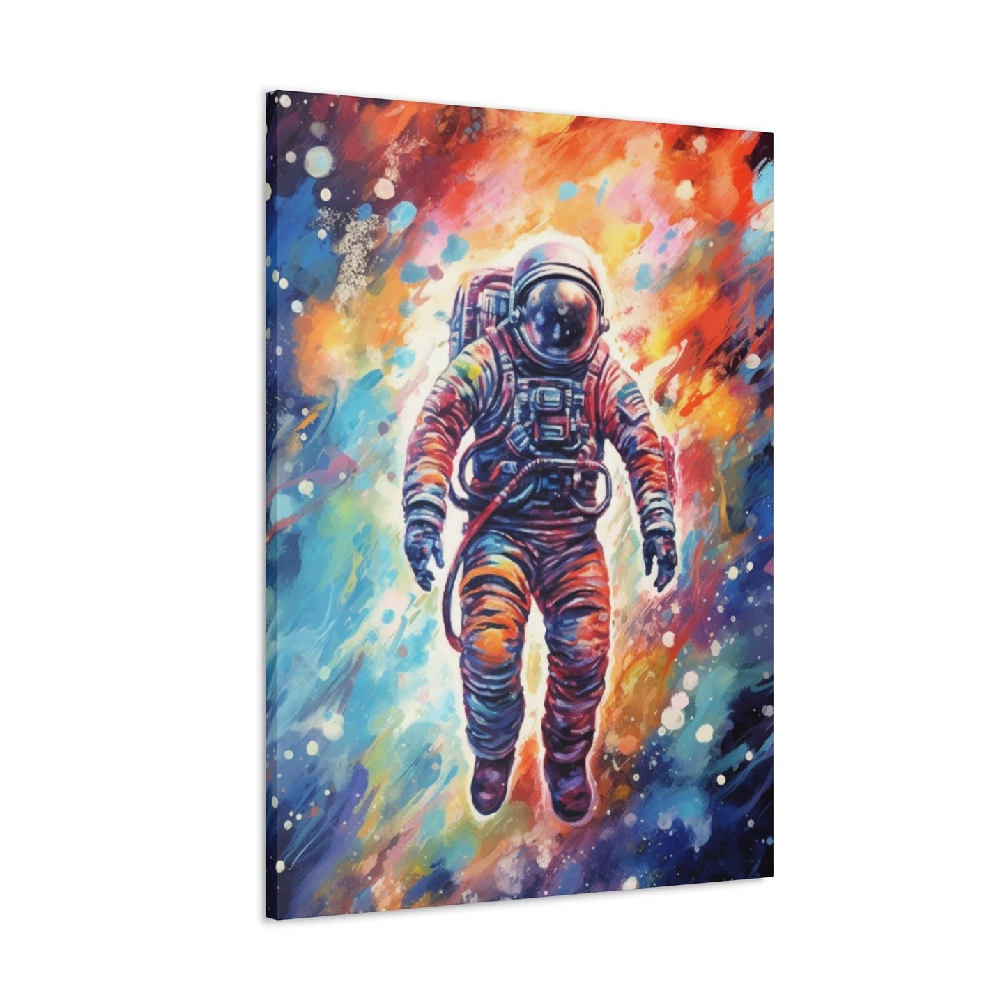 Canvas Astronaut Graffiti Canvas