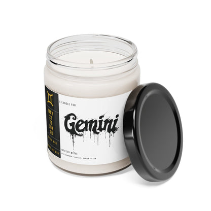 Home Decor Gemini Zodiac Scented Soy Candle Collection – Whispers of the Twins