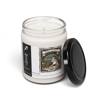 Home Decor Sagittarius Zodiac Scented Soy Candle Collection – Horizon of the Archer