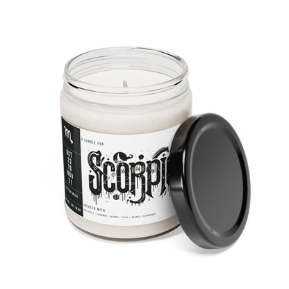 Home Decor Scorpio Zodiac Scented Soy Candle Collection – Mysteries of the Scorpion