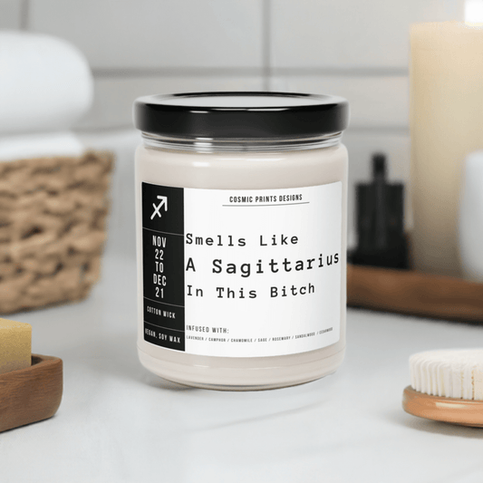 Home Decor Smells Like Sagittarius Candle – The Zodiac Collection