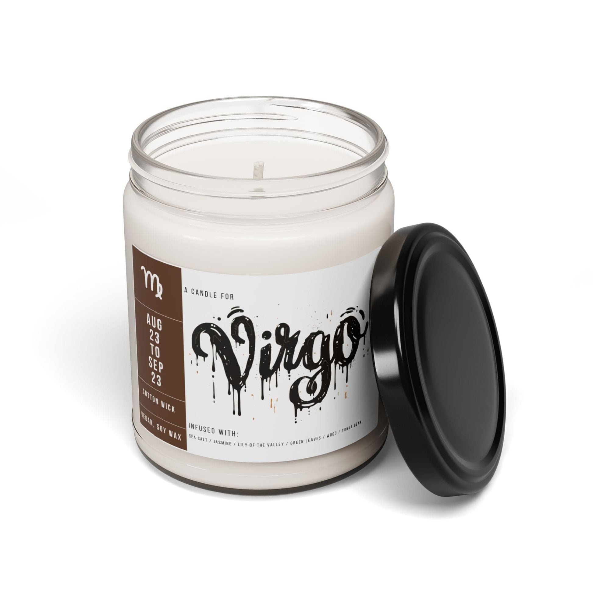 Home Decor Virgo Zodiac Scented Soy Candle Collection – Whisper of the Maiden