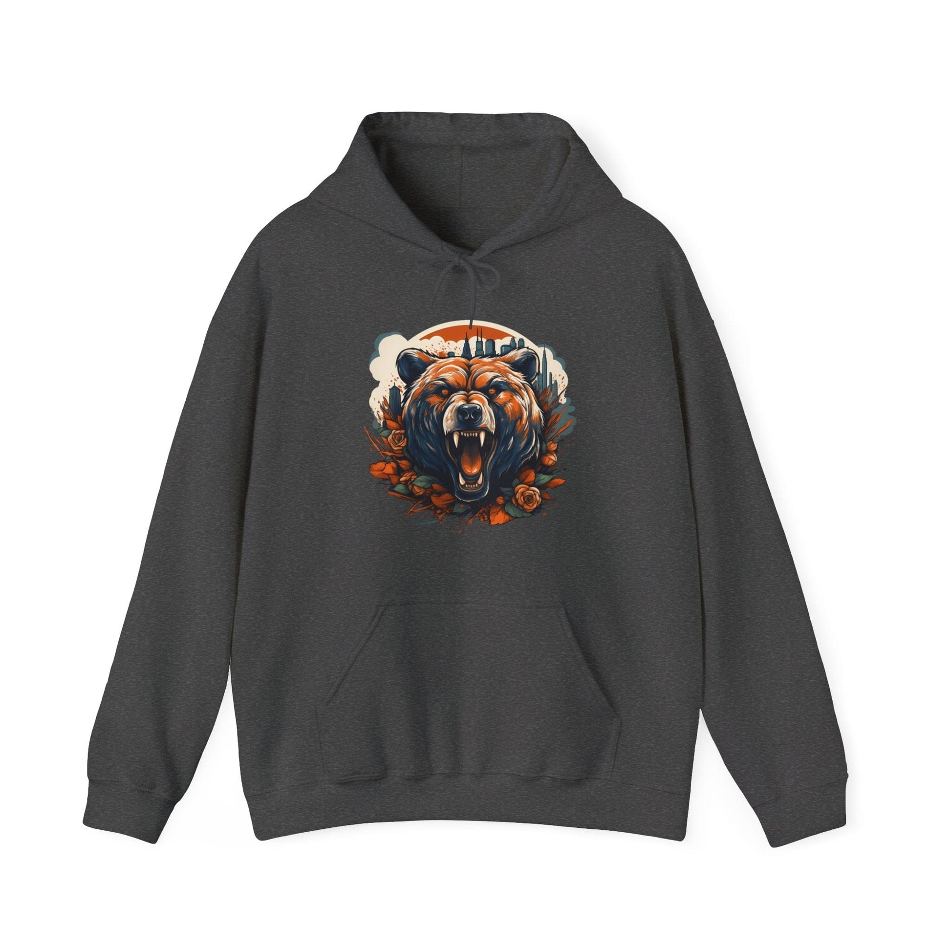 Hoodie Dark Heather / S Chicago Bears City Hooded Sweatshirt