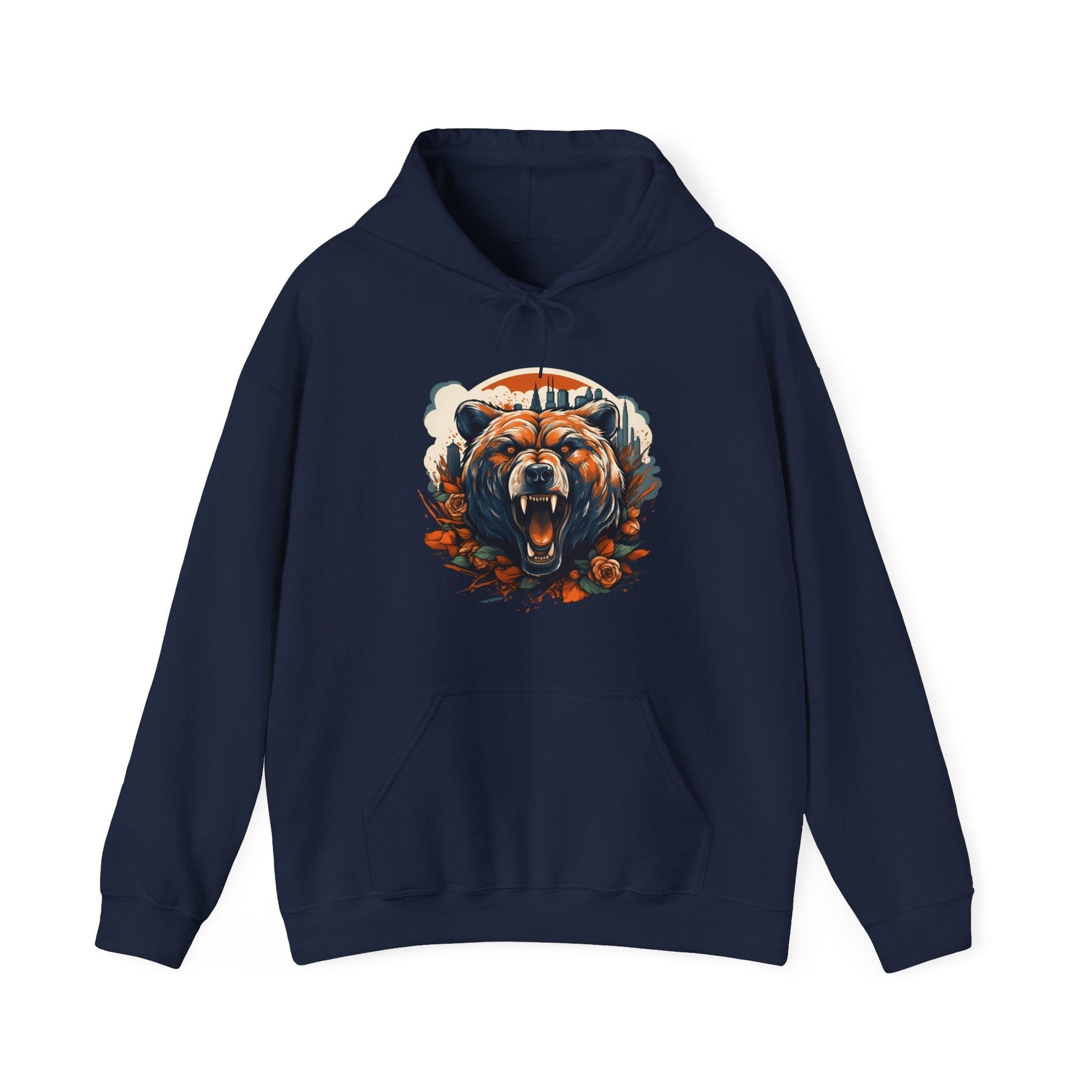 Hoodie Navy / S Chicago Bears City Hooded Sweatshirt