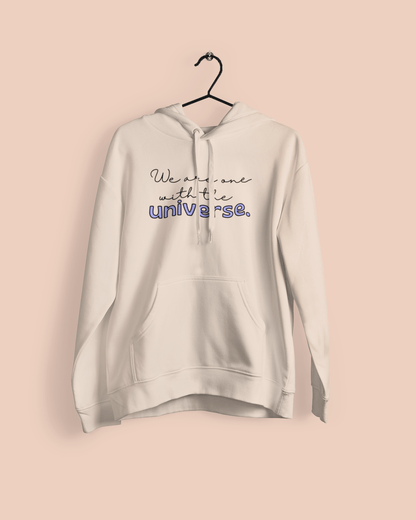 Hoodie Pale Pink / S We Are One With the Universe Hoodie