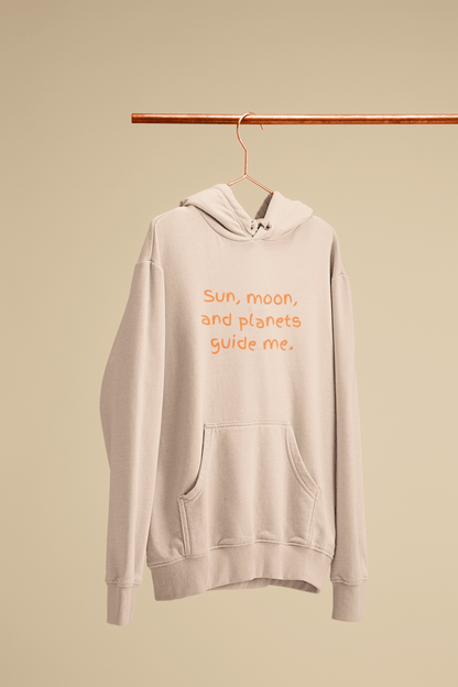 Hoodie Sun, Moon, and Planets Guide Me Hoodie