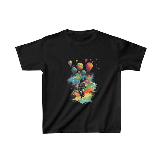 Kids clothes XS / Black Youth Astronaut Cosmic Party T-Shirt
