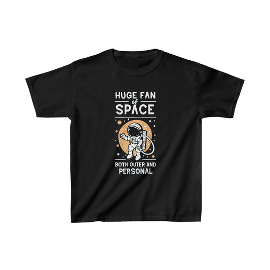 Kids clothes XS / Black Youth Huge Fan of Space T-Shirt