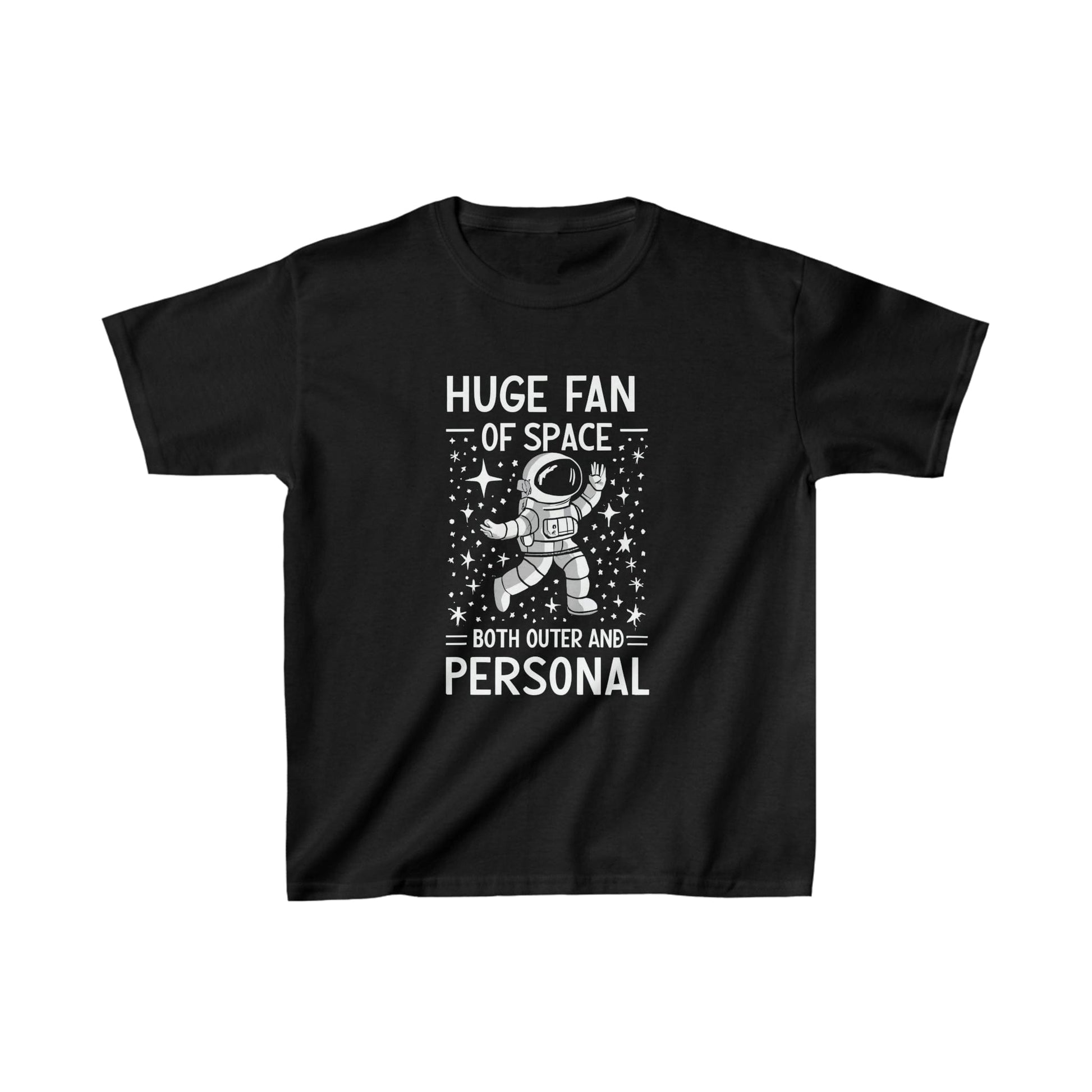 Kids clothes XS / Black Youth Huge Fan of Space T-Shirt