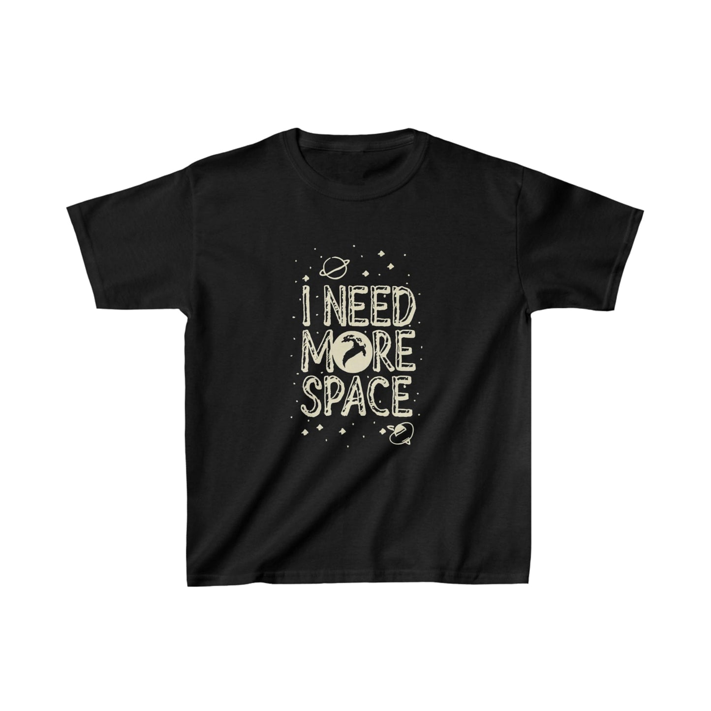 Kids clothes XS / Black Youth I Need More Space T-Shirt