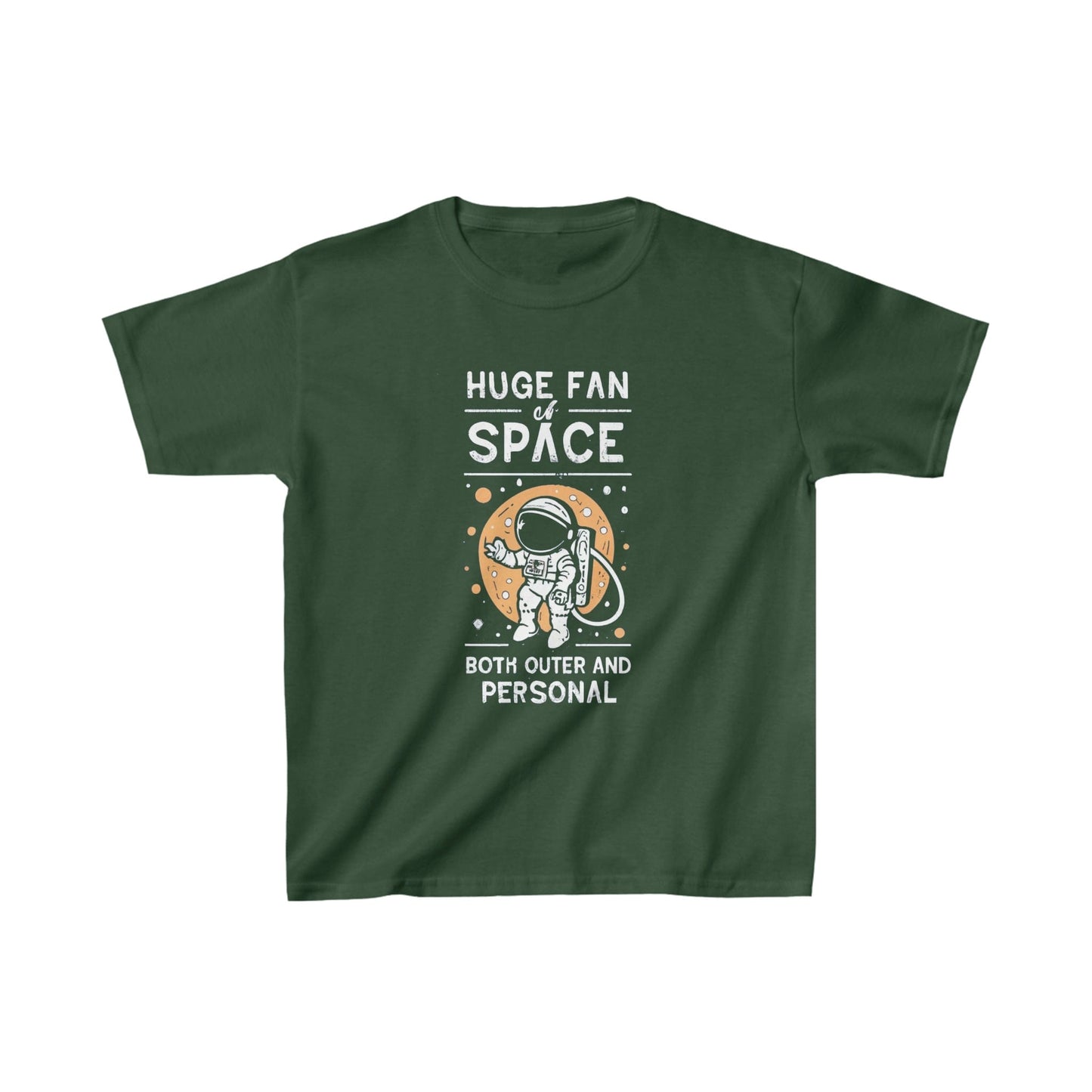 Kids clothes XS / Forest Green Youth Huge Fan of Space T-Shirt