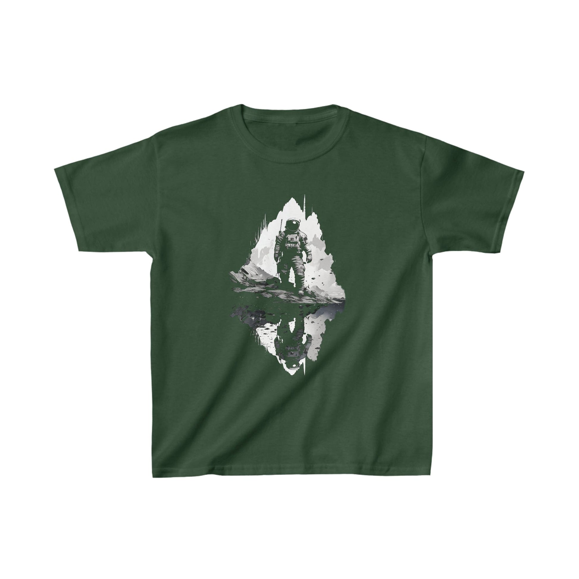 Kids clothes XS / Forest Green Youth Lunar Explorer T-Shirt